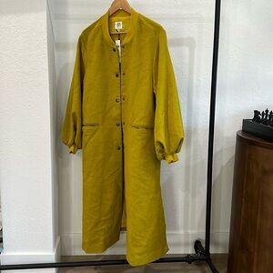 NWT Anthropologie dRA Puff-Sleeve Coat | S